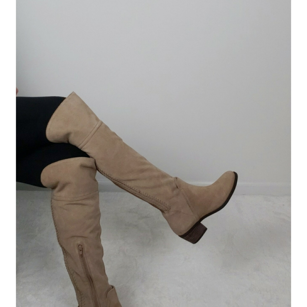 Vince Camuto Suede Verona Over The Knee Boots 6.5
